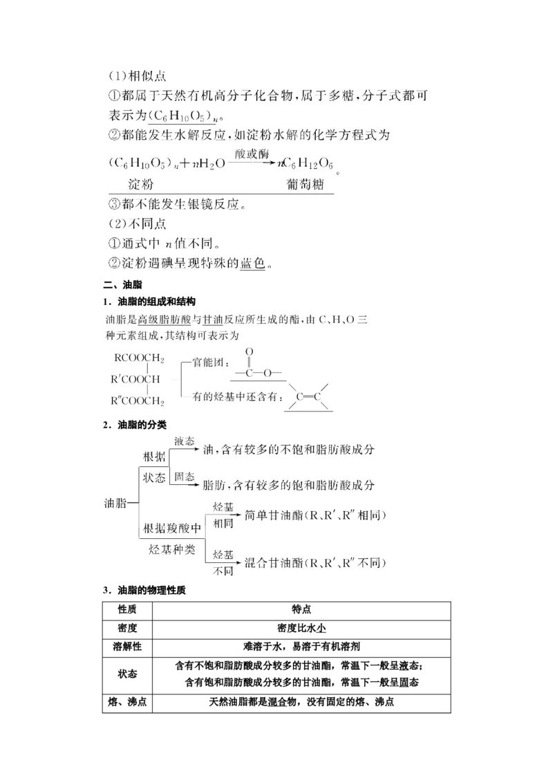 第4讲基本营养物质　有机高分子化合物（教案）_05高考化学_新高考复习资料_2022年新高考资料_2022届一轮复习讲练结合_第十二章有机化学基础_第4讲基本营养物质　有机高分子化合物