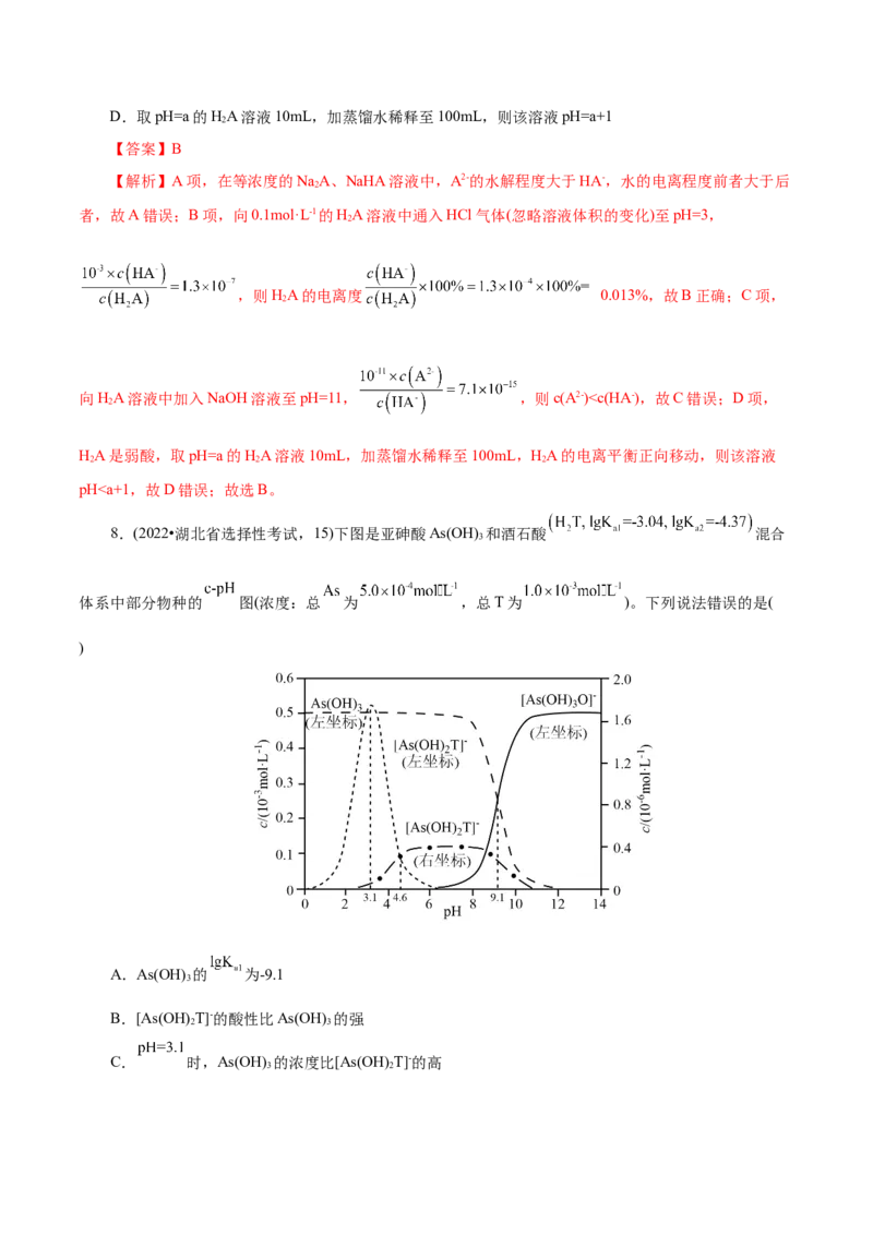 第01讲电离平衡(讲义)(解析版)_05高考化学_2025年新高考资料_一轮复习_2025年高考化学一轮复习讲练测（新教材新高考）_第八章水溶液中的离子反应与平衡