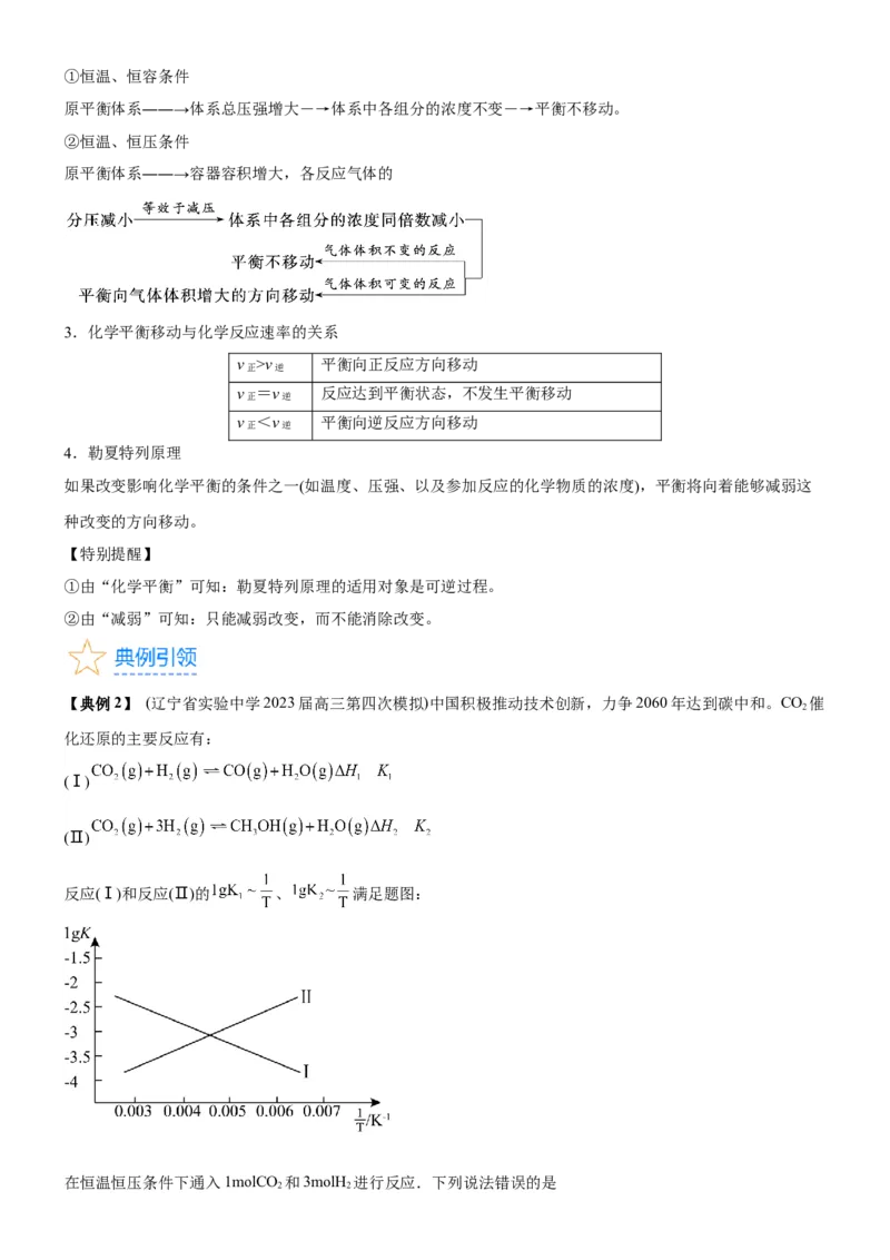 考点2化学平衡（核心考点精讲精练）-备战2024年高考化学一轮复习考点帮（新高考专用）（原卷版）_05高考化学_新高考复习资料_2024年新高考资料_一轮复习资料