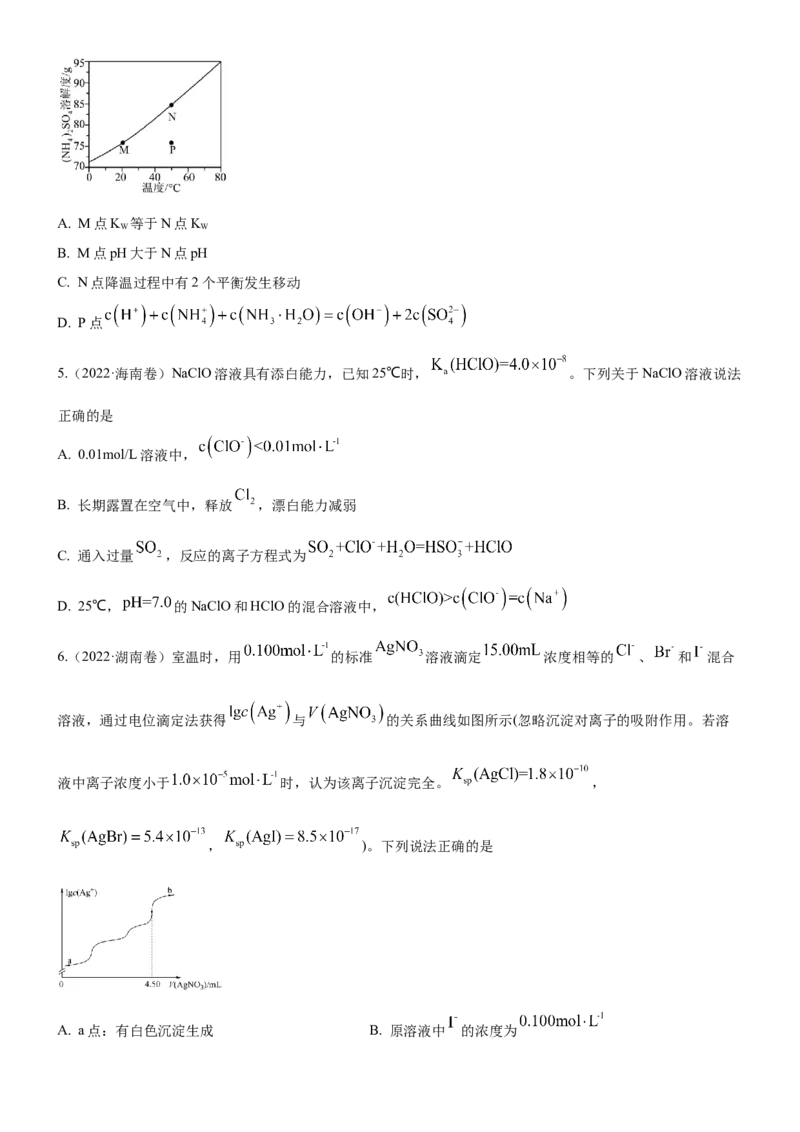 考点3盐类水解（核心考点精讲精练（原卷版）_05高考化学_新高考复习资料_2024年新高考资料_一轮复习资料_完备战2024年高考化学一轮复习考点帮（新高考专用）