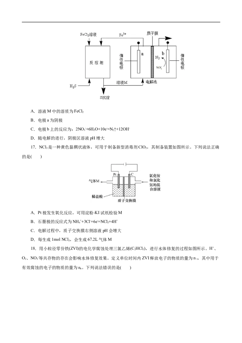 考点19电解池（原卷版）_05高考化学_通用版（老高考）复习资料_2023年复习资料_一轮复习_备战2023年高考化学一轮复习考点帮（全国通用）
