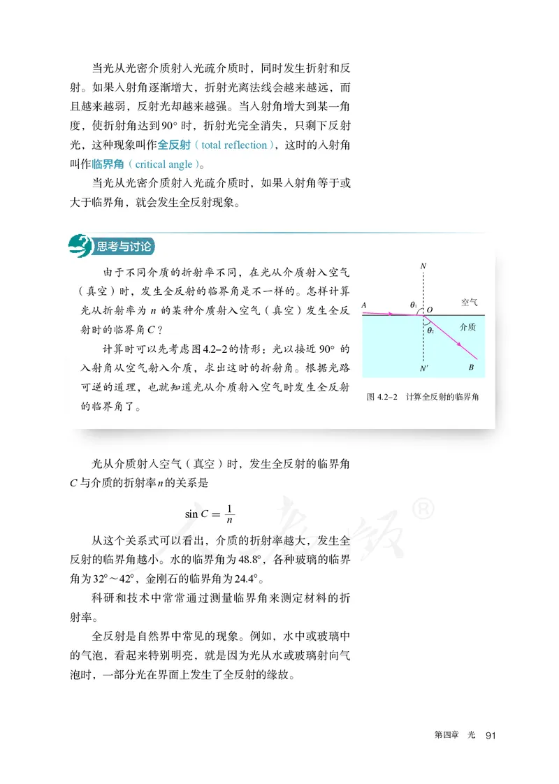 普通高中教科书&middot;物理选择性必修第一册(1)_高中全套电子教材及答案。_01高中电子教材全套_物理_人教版_高中年级_选择性必修第一册