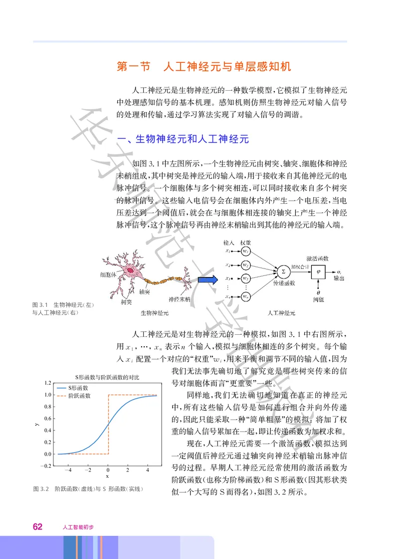 普通高中教科书&middot;信息技术选择性必修4人工智能初步(1)_高中全套电子教材及答案。_01高中电子教材全套_信息技术_华东师大版_高中年级_选择性必修4人工智能初步