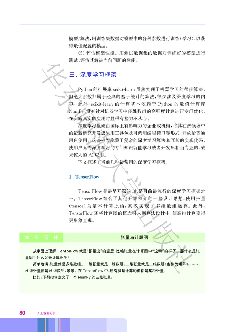 普通高中教科书&middot;信息技术选择性必修4人工智能初步(1)_高中全套电子教材及答案。_01高中电子教材全套_信息技术_华东师大版_高中年级_选择性必修4人工智能初步