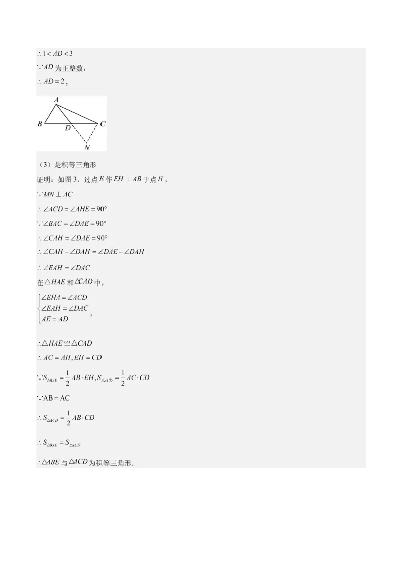 第十二章全等三角形压轴训练（多解、动点、新定义型压轴）（教师版）_初中数学_八年级数学上册（人教版）_知识点汇总-U105_2025版