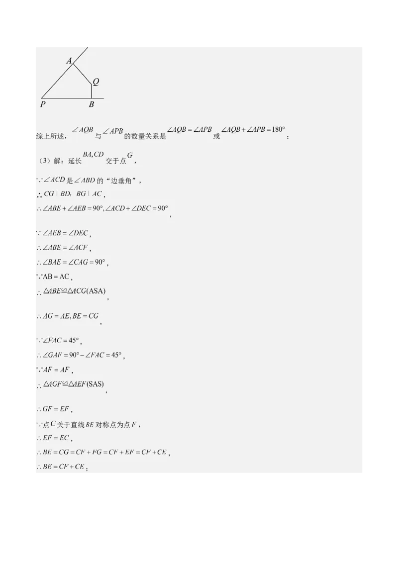 第十二章全等三角形压轴训练（多解、动点、新定义型压轴）（教师版）_初中数学_八年级数学上册（人教版）_知识点汇总-U105_2025版