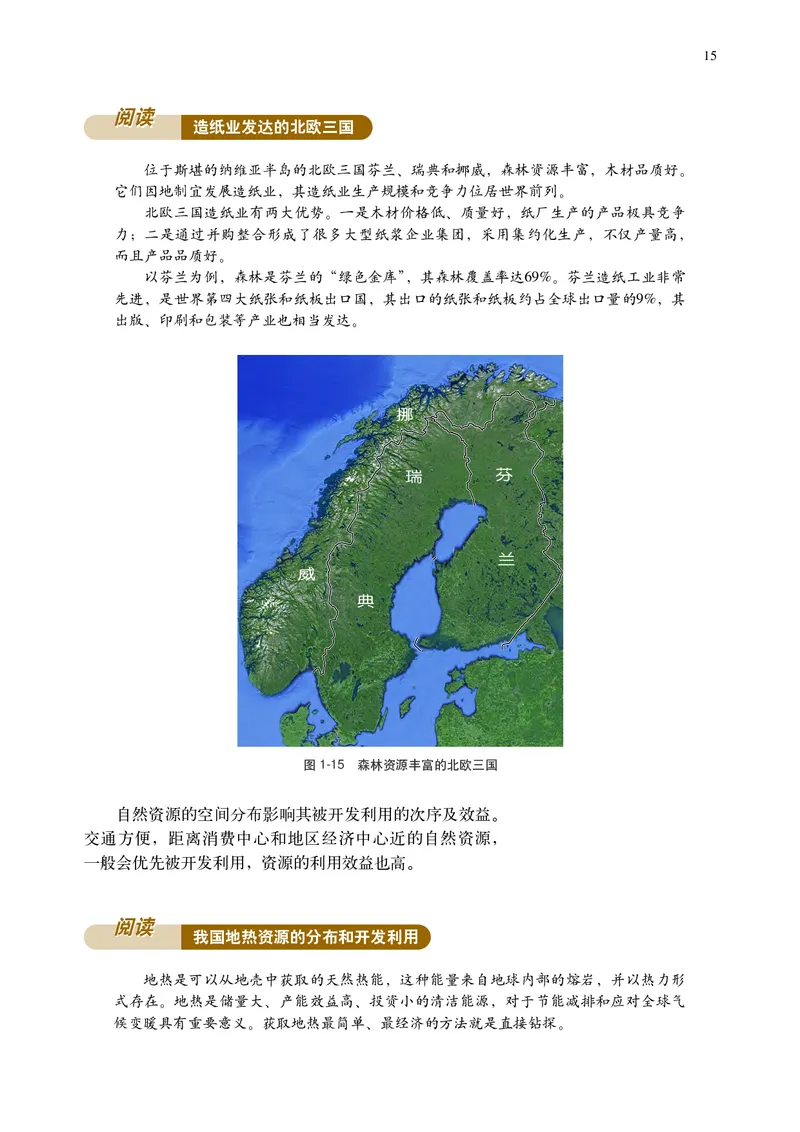 普通高中教科书&middot;地理选择性必修3资源、环境与国家安全(1)_高中全套电子教材及答案。_01高中电子教材全套_地理_中图中华地图版_高中年级_选择性必修3资源、环境与国家安全
