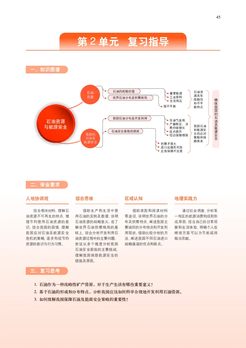 普通高中教科书&middot;地理选择性必修3资源、环境与国家安全(1)_高中全套电子教材及答案。_01高中电子教材全套_地理_中图中华地图版_高中年级_选择性必修3资源、环境与国家安全