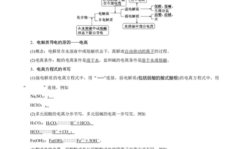 考向04离子反应-备战2023年高考化学一轮复习考点微专题（新高考地区专用）_05高考化学_新高考复习资料_2023年新高考资料_一轮复习