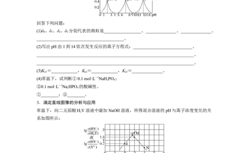 第1部分专题突破专题17　题型专攻6　电解质溶液各类图像的分析_05高考化学_新高考复习资料_2023年新高考资料_二轮复习_2023年高考化学二轮复习讲义+课件（新高考版）_学生版
