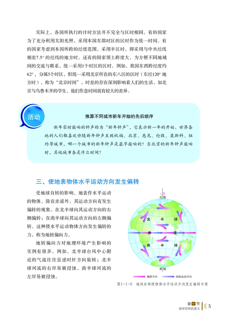 普通高中教科书&middot;地理选择性必修1自然地理基础(1)_高中全套电子教材及答案。_01高中电子教材全套_地理_鲁教版_高中年级_选择性必修1自然地理基础