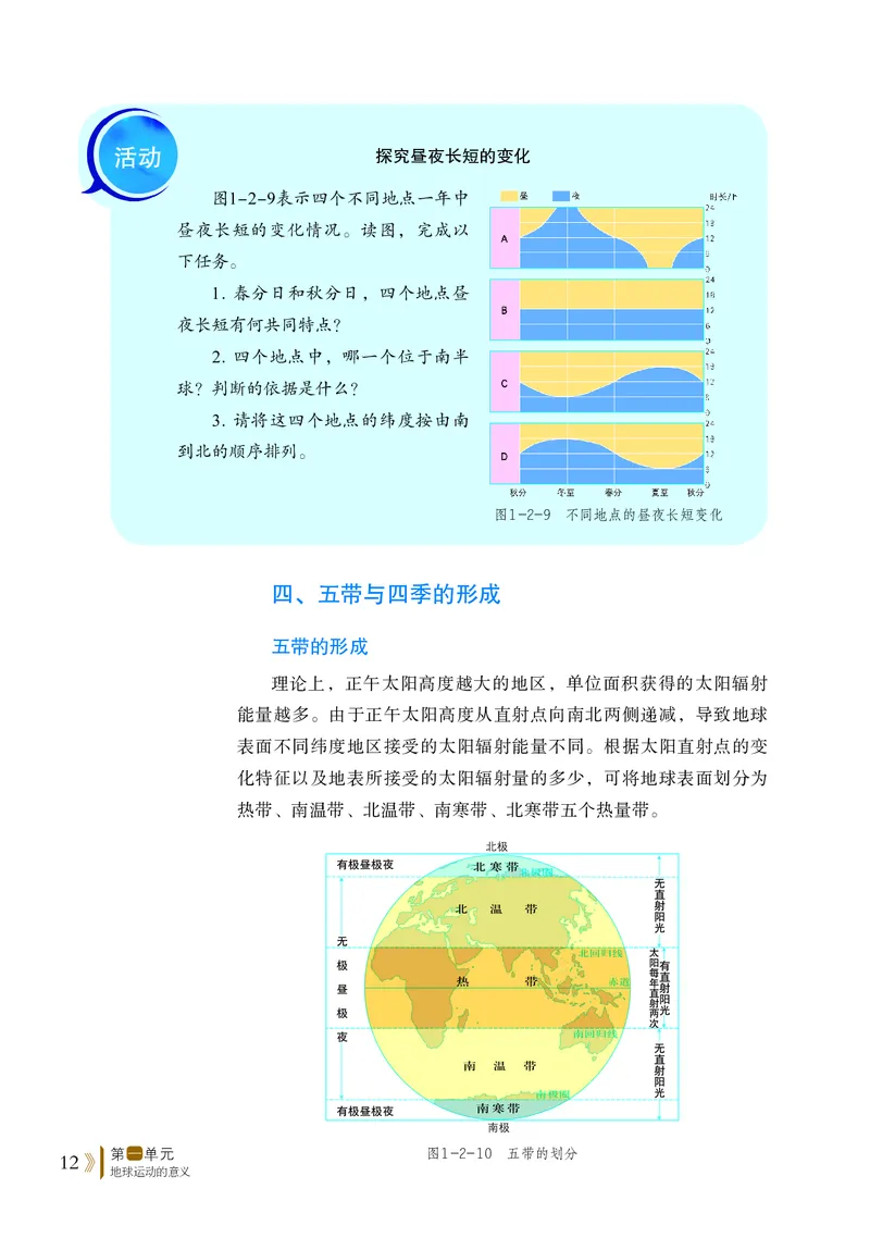 普通高中教科书&middot;地理选择性必修1自然地理基础(1)_高中全套电子教材及答案。_01高中电子教材全套_地理_鲁教版_高中年级_选择性必修1自然地理基础