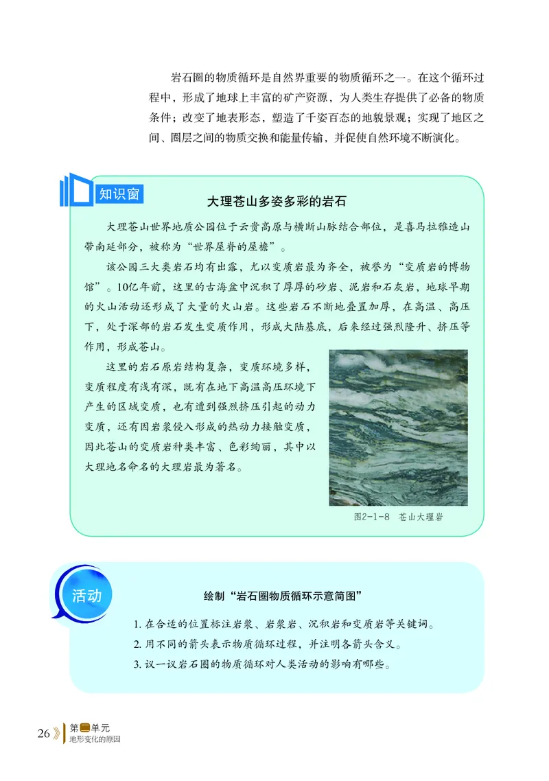 普通高中教科书&middot;地理选择性必修1自然地理基础(1)_高中全套电子教材及答案。_01高中电子教材全套_地理_鲁教版_高中年级_选择性必修1自然地理基础