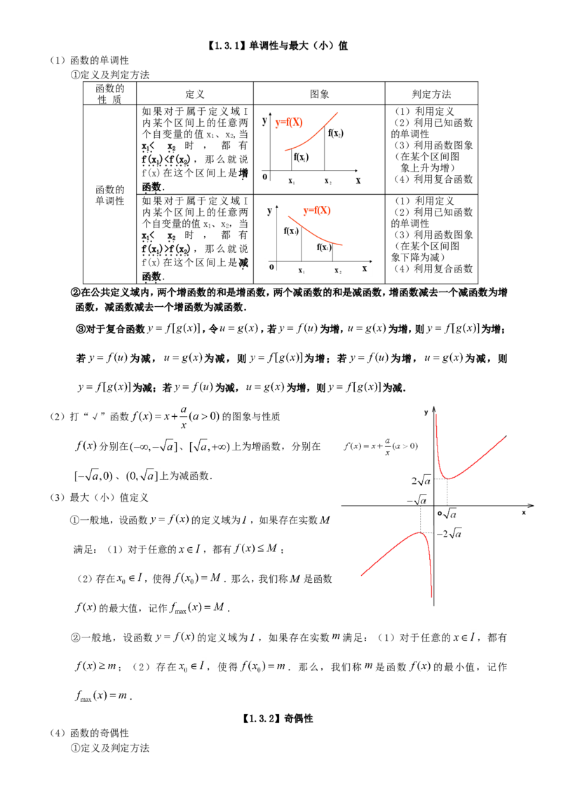 （超详）高中数学知识点归纳汇总(1)_2.2025数学总复习_赠品通用版（老高考）复习资料_专项复习