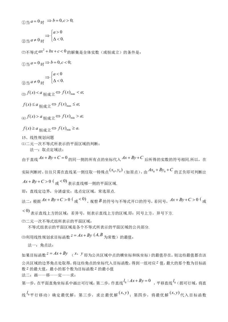 （超详）高中数学知识点归纳汇总(1)_2.2025数学总复习_赠品通用版（老高考）复习资料_专项复习