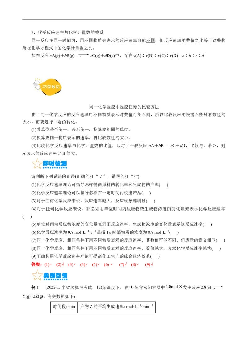 考点21化学反应速率(核心考点精讲精练)_05高考化学_通用版（老高考）复习资料_2024年复习资料_完备战2024年高考化学一轮复习考点帮（全国通用）