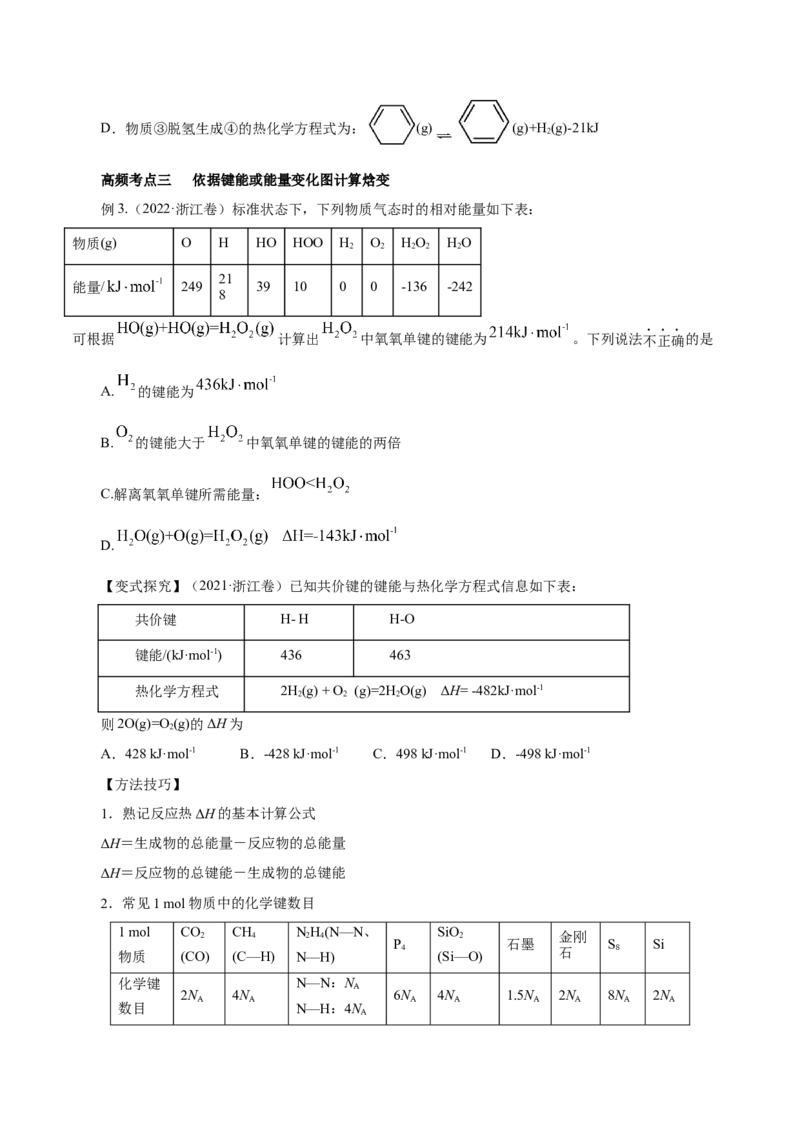 第15讲化学反应的热效应（讲）-2024年高考化学大一轮复习精讲精练+专题讲座（原卷版）_05高考化学_2024年新高考资料_1.2024一轮复习_2024年高考化学大一轮复习精讲精练+专题讲座