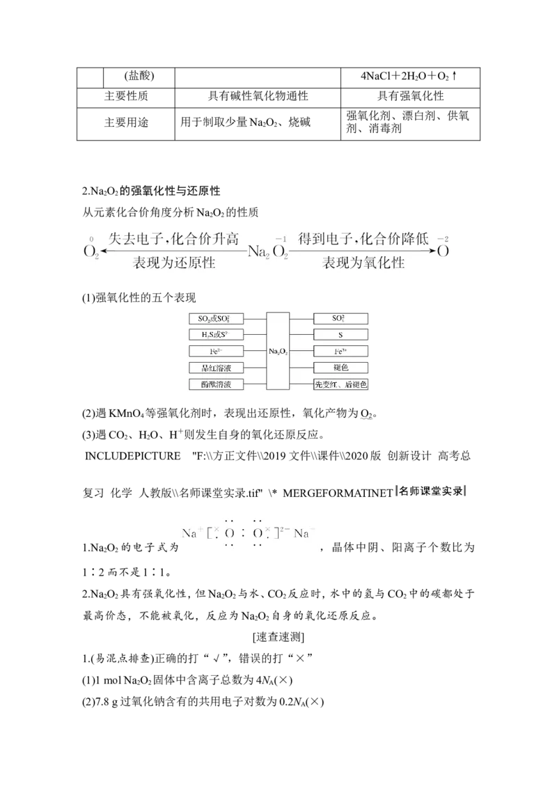 第三章第1讲_05高考化学_新高考复习资料_2022年新高考资料_2022年一轮复习各版本_1.高考化学2022年一轮复习通用版_2022年高考化学一轮复习讲义（全国版）_配套习题库
