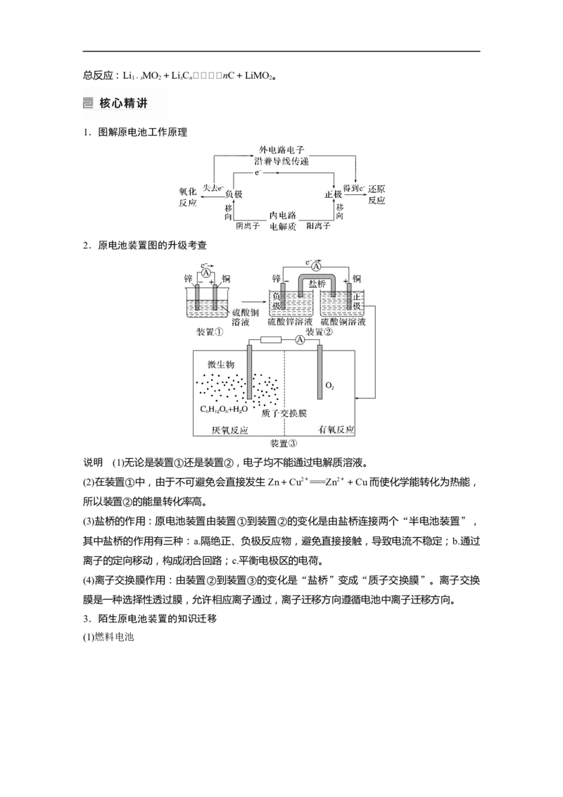 第1部分专题突破　专题11新型电池和电解原理的应用_05高考化学_通用版（老高考）复习资料_2023年复习资料_二轮复习_2023年高考化学二轮复习讲义+课件（全国版）_学生版