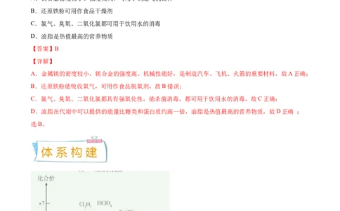 考向10氯及其化合物-备战2023年高考化学一轮复习考点微专题（新高考地区专用）_05高考化学_新高考复习资料_2023年新高考资料_一轮复习