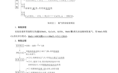 考向10氯及其化合物-备战2023年高考化学一轮复习考点微专题（新高考地区专用）_05高考化学_新高考复习资料_2023年新高考资料_一轮复习