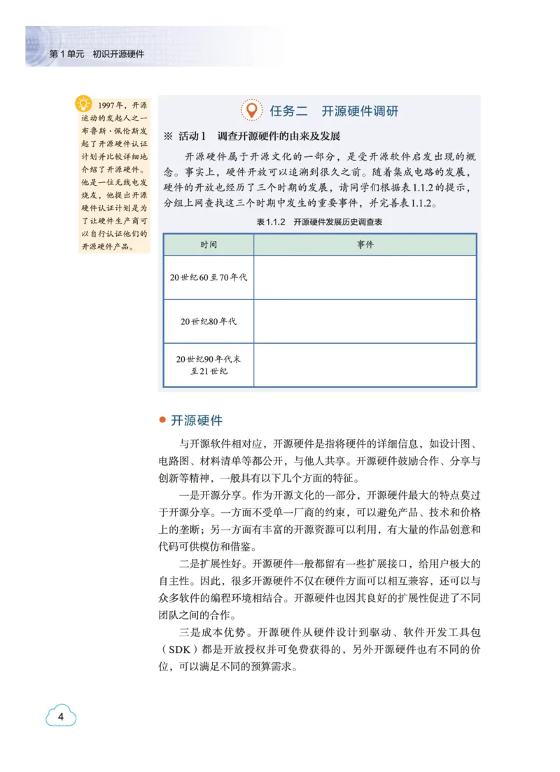 普通高中教科书&middot;信息技术选择性必修6开源硬件项目设计(1)_高中全套电子教材及答案。_01高中电子教材全套_信息技术_教科版_高中年级_选择性必修6开源硬件项目设计