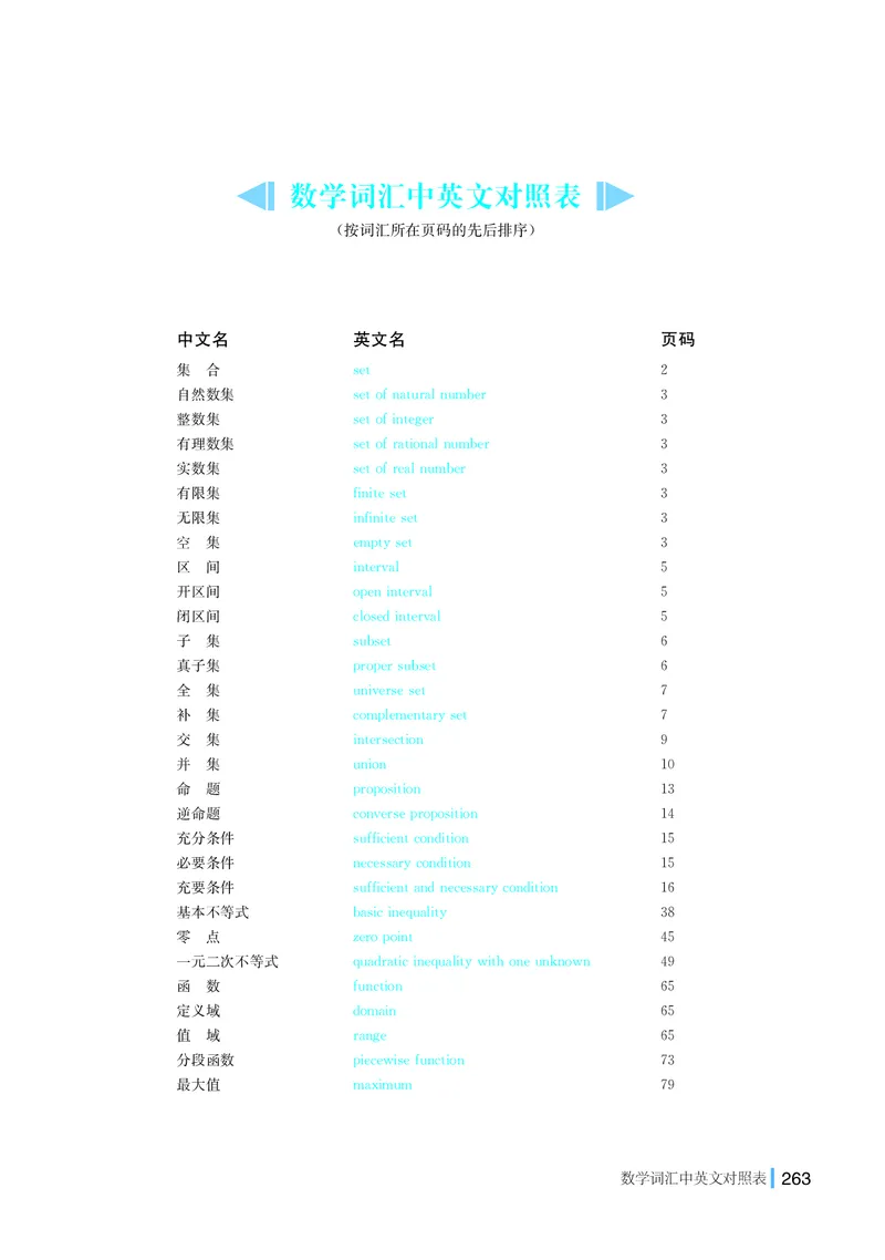 普通高中教科书&middot;数学必修第一册(1)_高中全套电子教材及答案。_01高中电子教材全套_数学_湘教版_高中年级_必修第一册