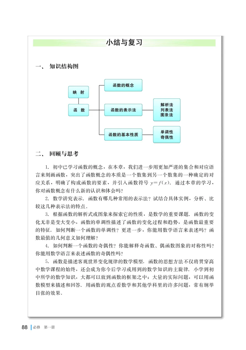 普通高中教科书&middot;数学必修第一册(1)_高中全套电子教材及答案。_01高中电子教材全套_数学_湘教版_高中年级_必修第一册
