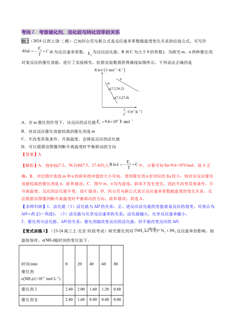 第01讲化学反应速率及其影响因素（讲义）（解析版）_05高考化学_2025年新高考资料_一轮复习_2025年高考化学一轮复习讲练测（新教材新高考）_第七章化学反应速率与化学平衡