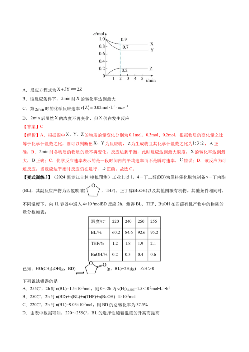 第01讲化学反应速率及其影响因素（讲义）（解析版）_05高考化学_2025年新高考资料_一轮复习_2025年高考化学一轮复习讲练测（新教材新高考）_第七章化学反应速率与化学平衡