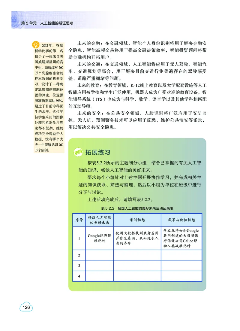 普通高中教科书&middot;信息技术选择性必修4人工智能初步(1)_高中全套电子教材及答案。_01高中电子教材全套_信息技术_教科版_高中年级_选择性必修4人工智能初步