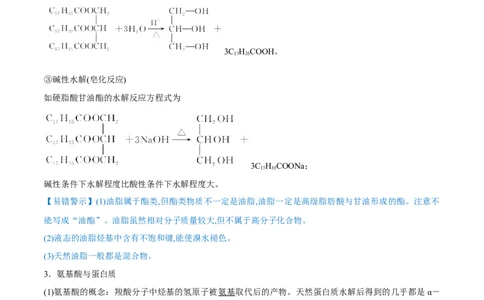 第35讲生命中的基础有机化学物质　合成有机高分子（讲）-2023年高考化学一轮复习讲练测（全国通用）（解析版）_05高考化学_通用版（老高考）复习资料_2023年复习资料_一轮复习