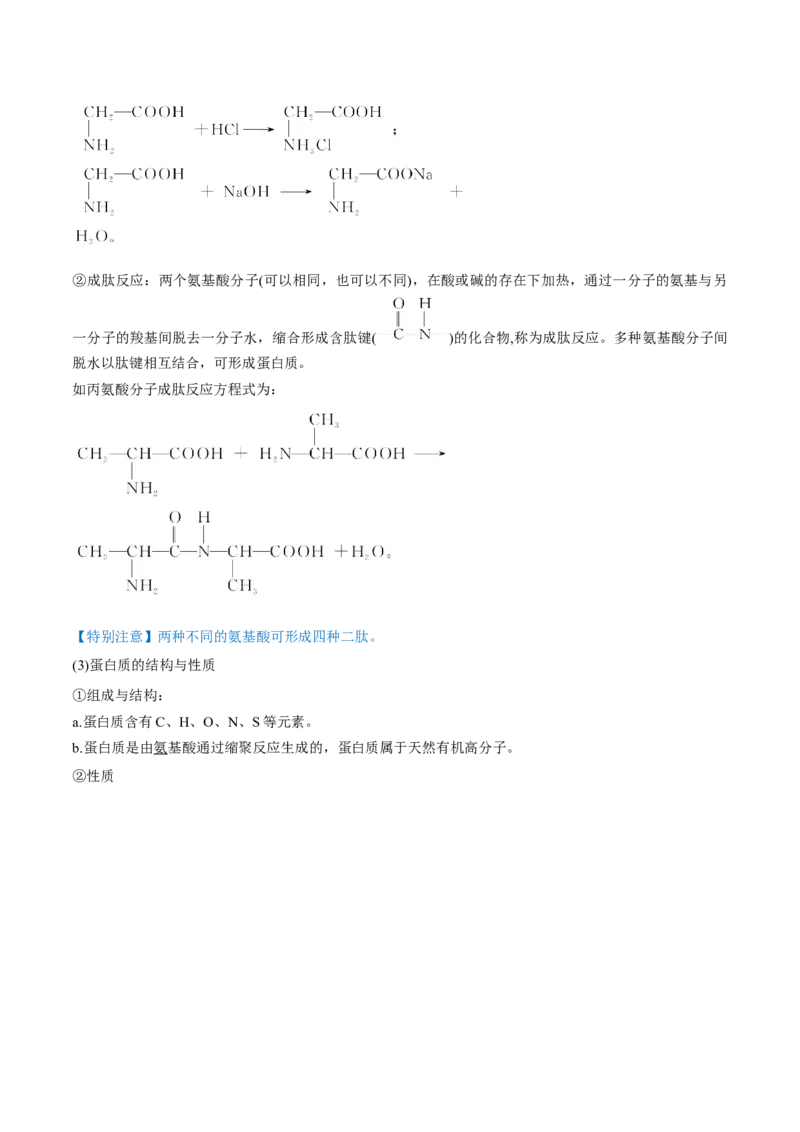 第35讲生命中的基础有机化学物质　合成有机高分子（讲）-2023年高考化学一轮复习讲练测（全国通用）（解析版）_05高考化学_通用版（老高考）复习资料_2023年复习资料_一轮复习