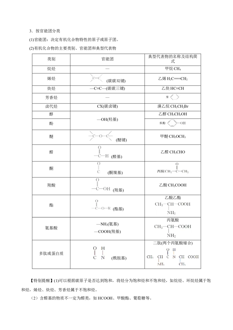 第32讲有机化合物的结构特点与研究方法（讲）（原卷版）_05高考化学_新高考复习资料_2023年新高考资料_一轮复习_2023年高考化学一轮复习讲练测（新教材新高考）