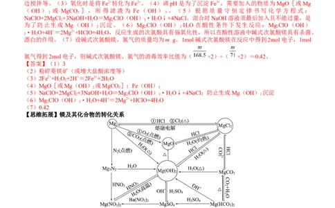 考点11镁、铝及其重要化合物（核心考点精讲精练）-备战2024年高考化学一轮复习考点帮（新高考专用）（教师版）_05高考化学_新高考复习资料_2024年新高考资料_一轮复习资料