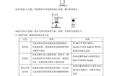 考点45物质的分离、提纯和检验(核心考点精讲精练)_05高考化学_通用版（老高考）复习资料_2024年复习资料_完备战2024年高考化学一轮复习考点帮（全国通用）