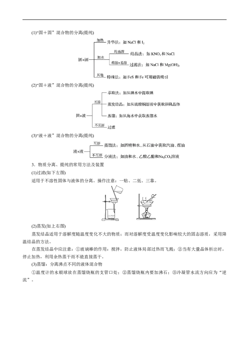 考点45物质的分离、提纯和检验(核心考点精讲精练)_05高考化学_通用版（老高考）复习资料_2024年复习资料_完备战2024年高考化学一轮复习考点帮（全国通用）