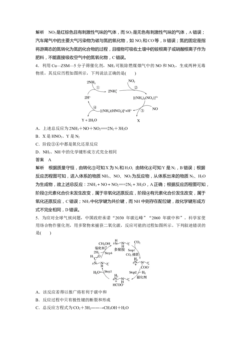 第4章热点强化10　绿色化学与环境保护---2023年高考化学一轮复习（新高考）_05高考化学_新高考复习资料_2023年新高考资料_一轮复习_2023年新高考大一轮复习讲义