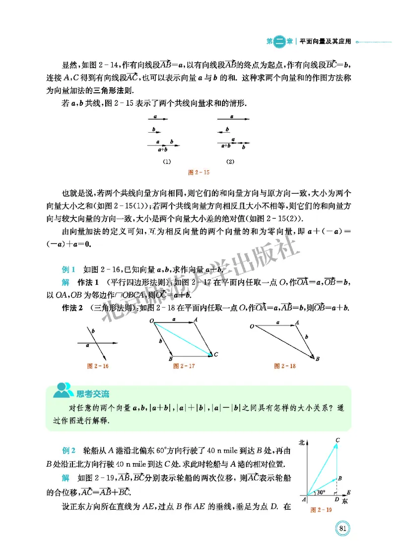 普通高中教科书&middot;数学必修第二册(1)_高中全套电子教材及答案。_01高中电子教材全套_数学_北师大版_高中年级_必修第二册