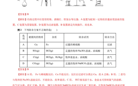 考点50物质的分离、提纯和检验（解析版）_05高考化学_通用版（老高考）复习资料_2023年复习资料_一轮复习_备战2023年高考化学一轮复习考点帮（全国通用）