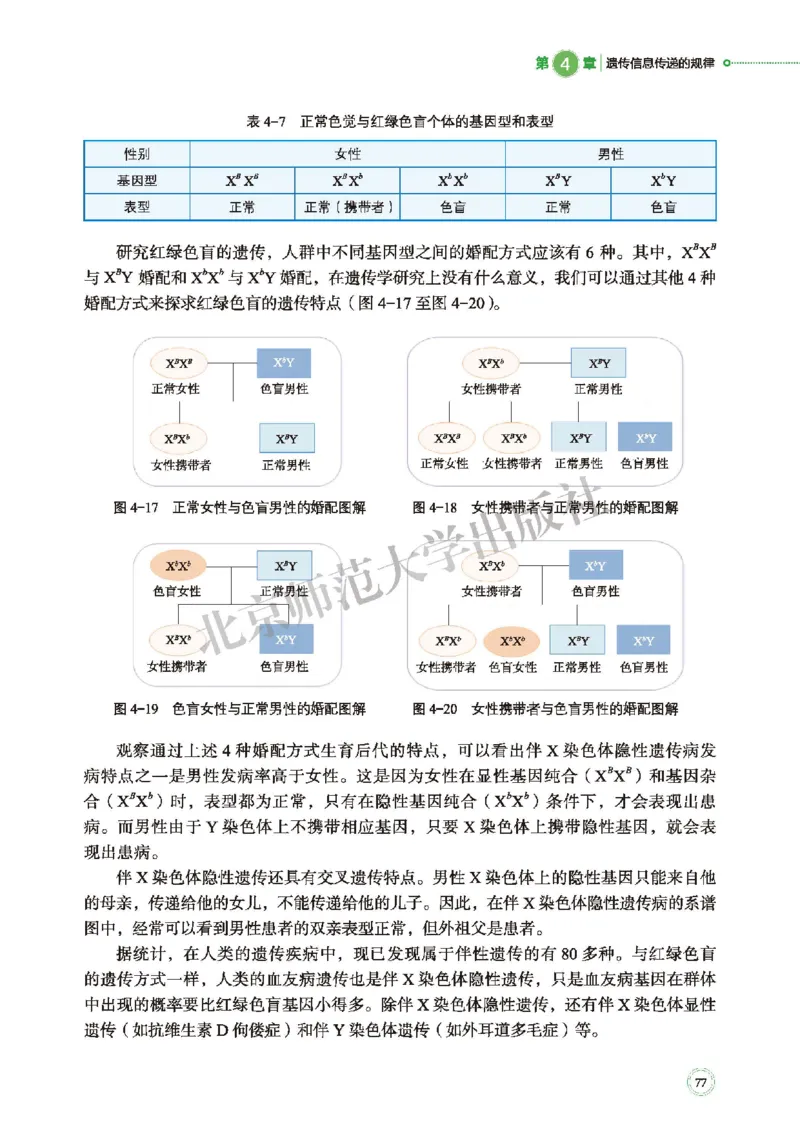 普通高中教科书&middot;生物学必修2遗传与进化(1)_高中全套电子教材及答案。_01高中电子教材全套_生物学_北师大版_高中年级_必修2遗传与进化