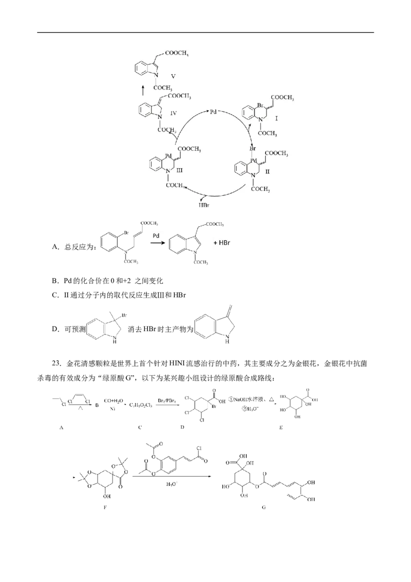 考点34卤代烃(好题冲关)(原卷版)_05高考化学_通用版（老高考）复习资料_2024年复习资料_完备战2024年高考化学一轮复习考点帮（全国通用）_考点34卤代烃（核心考点精讲精练）