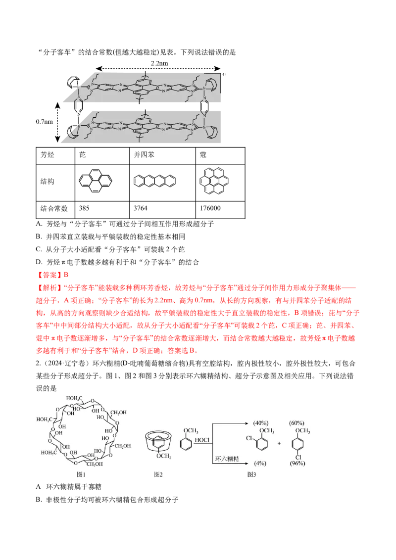 考点20晶体结构与性质（核心考点精讲精练）-备战2025年高考化学一轮复习考点帮（新高考通用）（解析版）_05高考化学_2025年新高考资料_一轮复习_备战2025年高考化学一轮复习考点帮