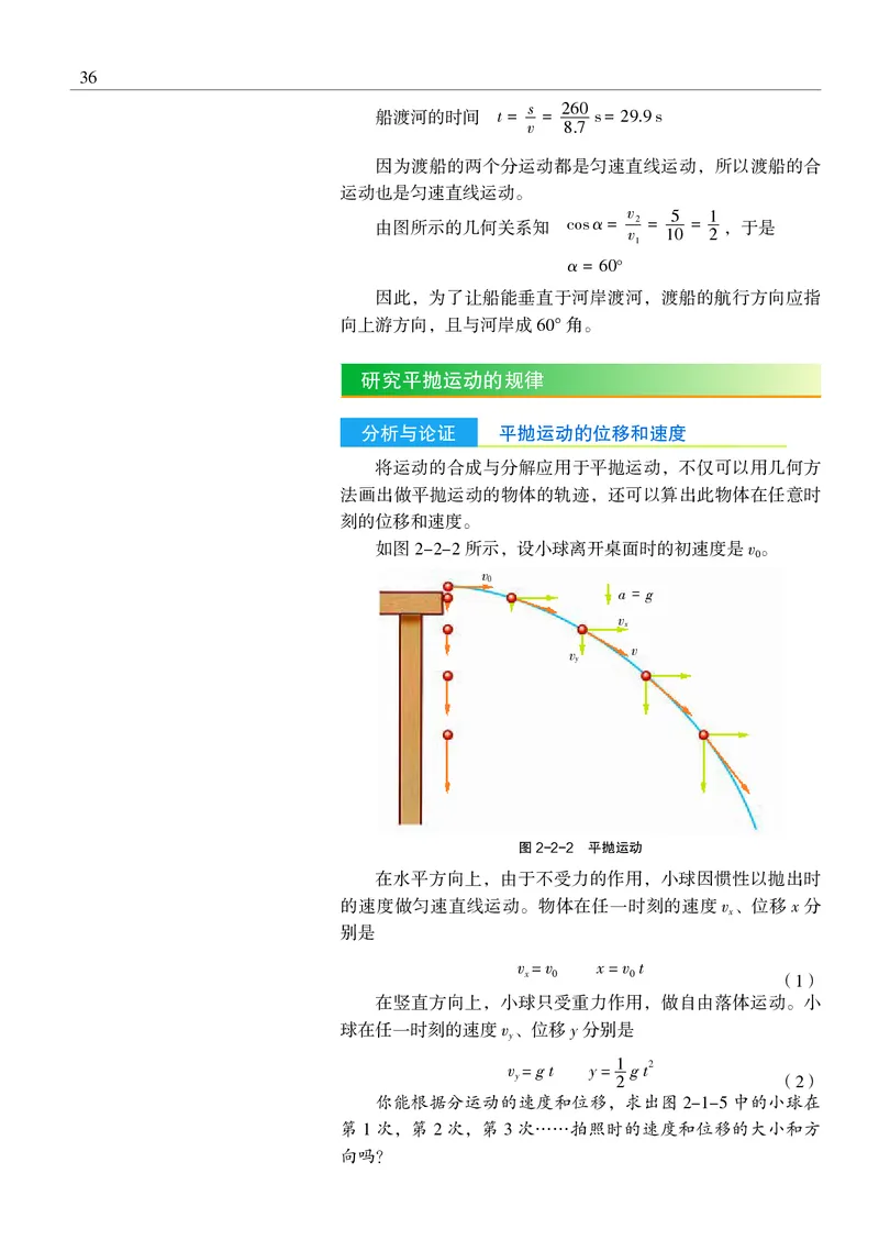 普通高中教科书&middot;物理必修第二册_高中全套电子教材及答案。_01高中电子教材全套_物理_沪科教版_高中年级_必修第二册