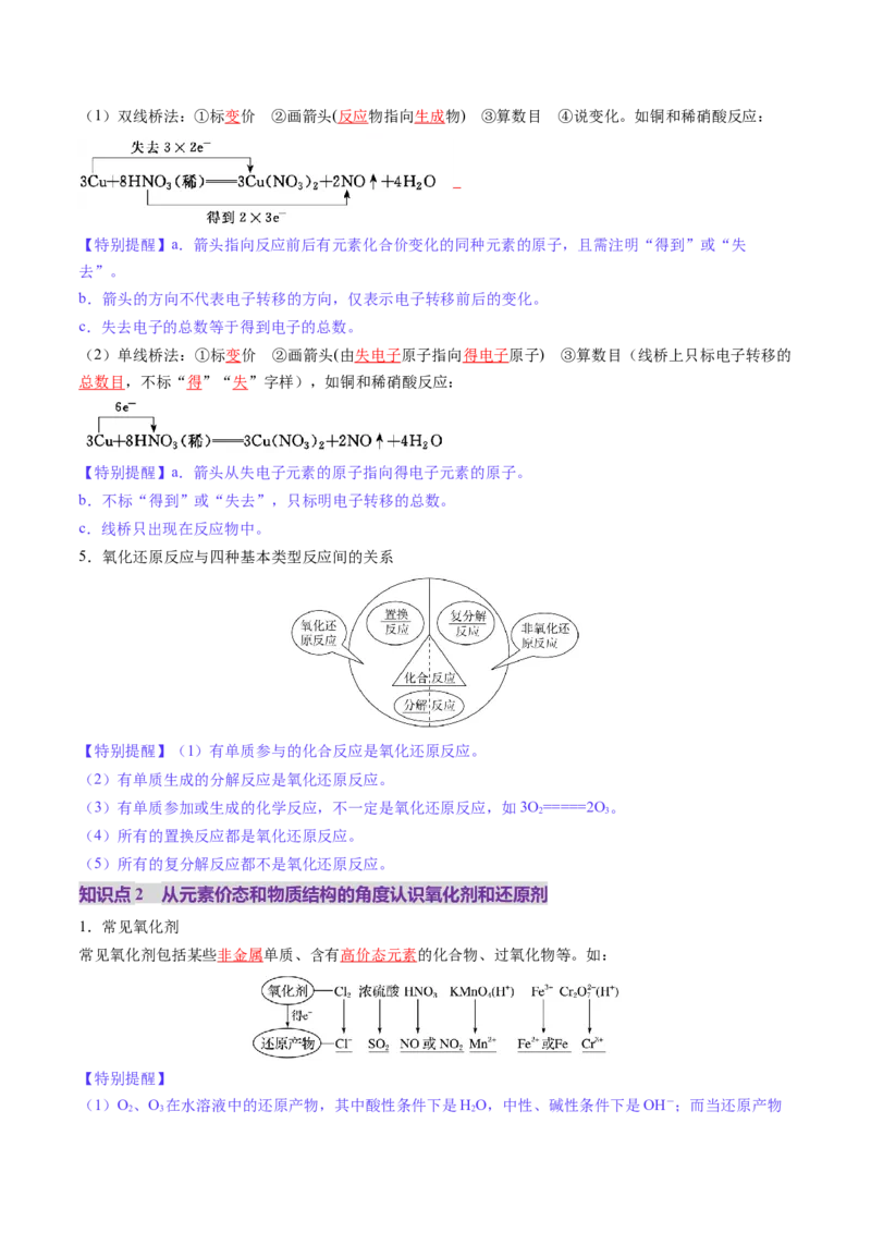 第04讲氧化还原反应的基本概念和规律（讲义）（解析版）_05高考化学_2025年新高考资料_一轮复习_2025年高考化学一轮复习讲练测（新教材新高考）_第一章物质及其变化