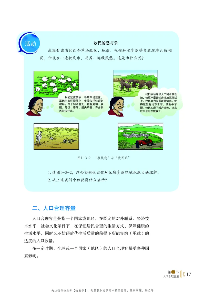 普通高中教科书&middot;地理必修第二册(1)_高中全套电子教材及答案。_01高中电子教材全套_地理_鲁教版_高中年级_必修第二册