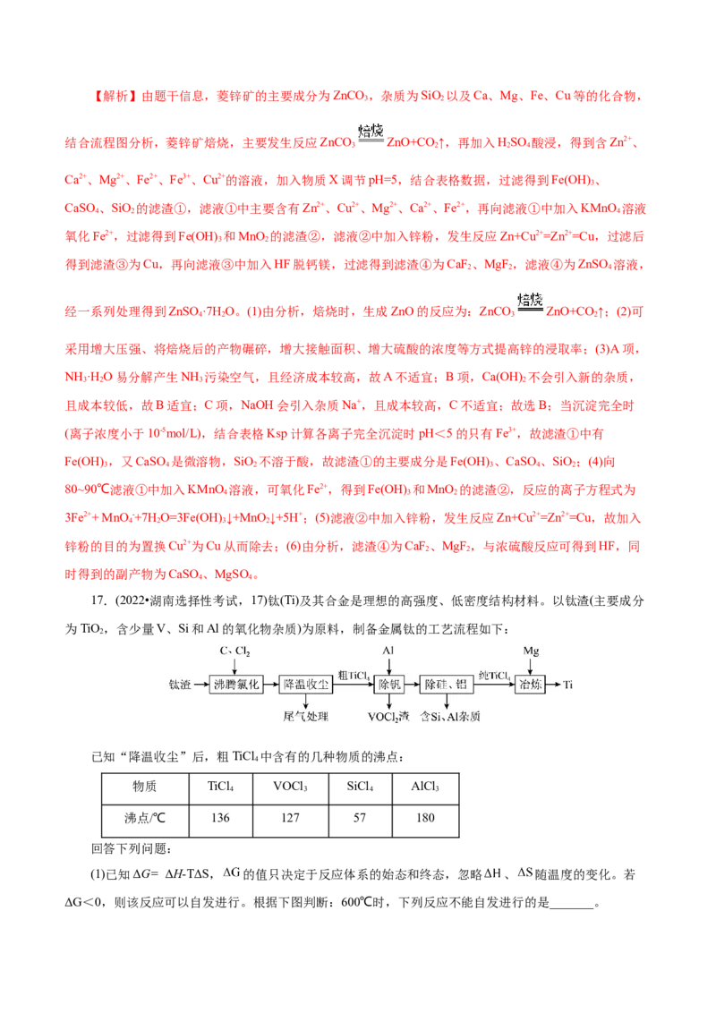 第05讲工业流程题解题策略(讲义)(解析版)_05高考化学_2025年新高考资料_一轮复习_2025年高考化学一轮复习讲练测（新教材新高考）_第八章水溶液中的离子反应与平衡
