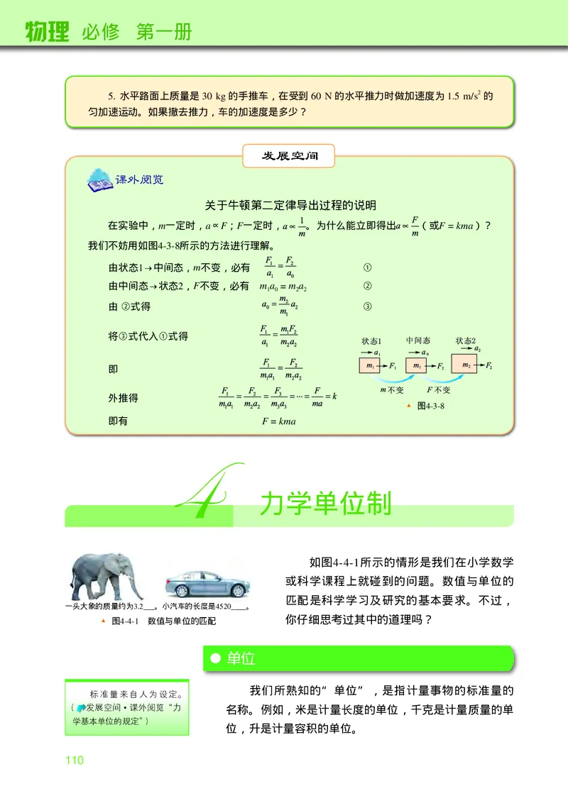普通高中教科书&middot;物理必修第一册_高中全套电子教材及答案。_01高中电子教材全套_物理_教科版_高中年级_必修第一册