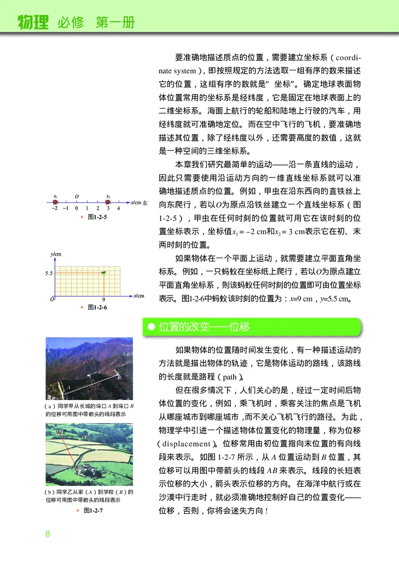 普通高中教科书&middot;物理必修第一册_高中全套电子教材及答案。_01高中电子教材全套_物理_教科版_高中年级_必修第一册