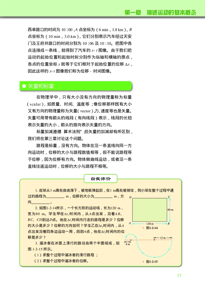 普通高中教科书&middot;物理必修第一册_高中全套电子教材及答案。_01高中电子教材全套_物理_教科版_高中年级_必修第一册